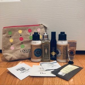 NWOT L’Occitane Travel Size kit  + MORE